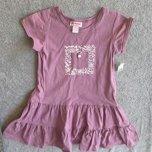 Vintage 90s One Papaya Girls Dress Size L 14 Made‎ In Hawaii Pink